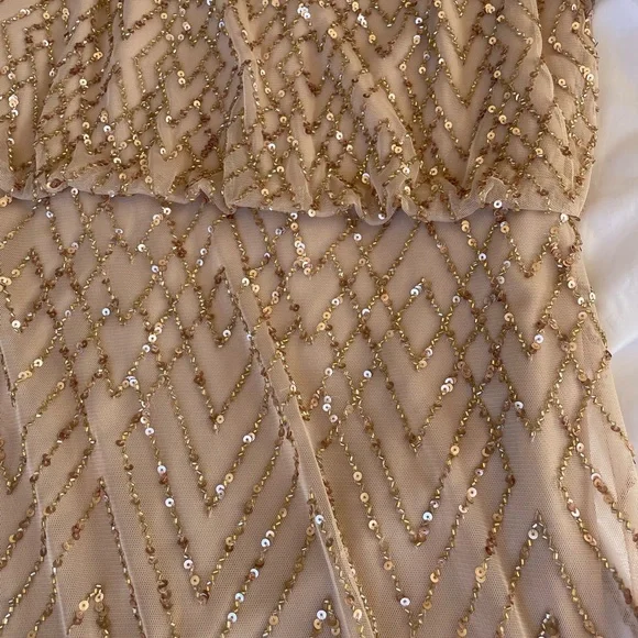 BHLDN blush Blaise bridesmaid dress size 8 - Anthropologie - Picture 6 of 11